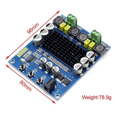 CA-3168B Беспроводная панель цифрового усилителя DC12-24V 2*50W Выходная мощность TPA3116D2