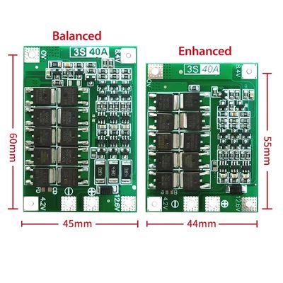 CA-3S-40A Литий-ионная батарея PCB BMS защитная панель
