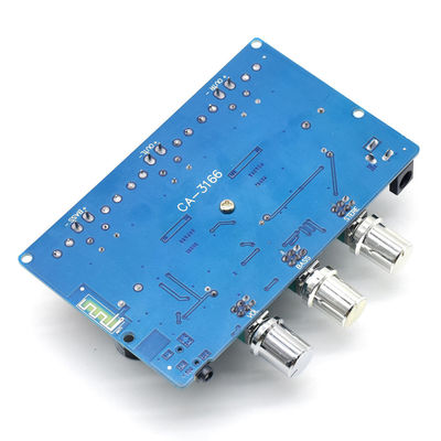 CA-3166B Digital Power Amplifier Board DC12-24V 50Wx2+100W с Bluetooth 5.0 Class D аудио модулем