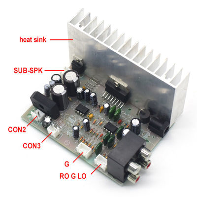 CA-7379A Дигитальная подгузник Усилительная панель AC/DC 12V 2*38W TDA7379 Модуль AMP