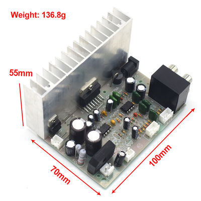 CA-7379A Дигитальная подгузник Усилительная панель AC/DC 12V 2*38W TDA7379 Модуль AMP