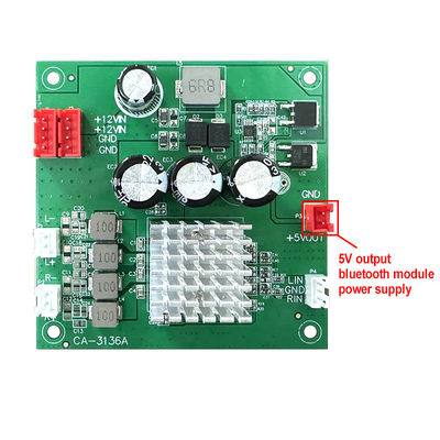 CA-3136A Digital Audio Amplifier Board 8-24V 2*50W 5V OUT Усилитель