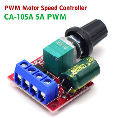 CA-105A Mini 5A Dc Модуль регулировщика скорости двигателя Max 90W 3V-35V