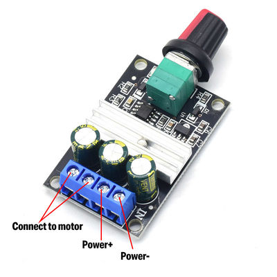 CA-103A PWM DC контроллер скорости двигателя 6V 12V 24V 28V 3A переключатель скорости 1203BK
