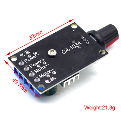 CA-103A PWM DC контроллер скорости двигателя 6V 12V 24V 28V 3A переключатель скорости 1203BK