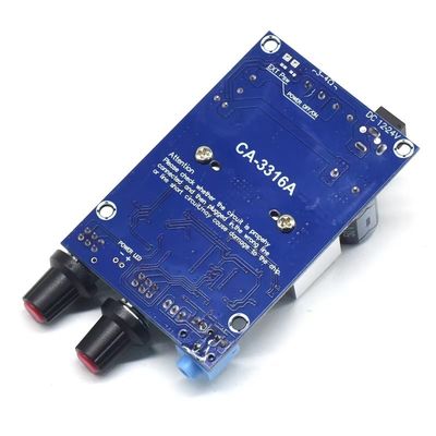 CA-3316A 100 Вт Профессиональный Стерео Дигитальный Усилитель Класса D Модуль TPA3116 Домашний Субвуфер Усилитель Рецепторы