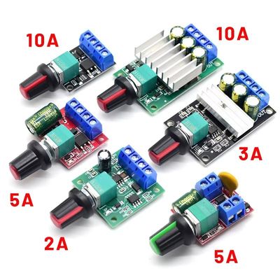 CA-110AS 12V/24V 10A PWM DC Motor Speed Control Governor Stepless LED Dimmer Power Controller Модуль регулировщика напряжения