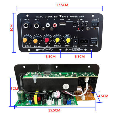 D10 BT Усилитель аудиокарта для 12V 24V dartzeel Моно субвуфер Усилитель караоке