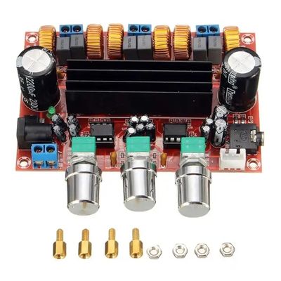 2.1 Цифровой усилитель звукового канала XH-M139 TPA3116D2 50Wx2 Профессиональный аудиомодуль