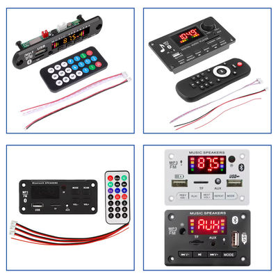 MP3 Player USB Module BT 5.0 MP3 Decoder Board FM AUX Радиозаписывающий усилитель мощности