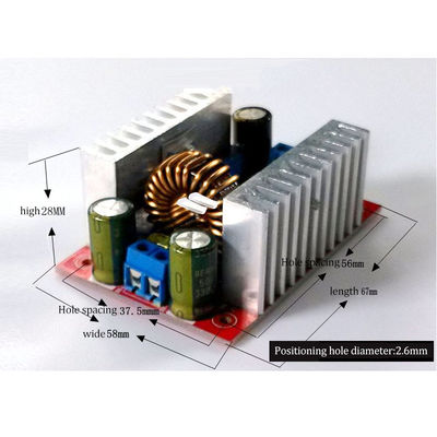 400 Вт 15 А постоянного тока Step-up Boost Inverter Converter Board для модуля питания с светодиодным приводом