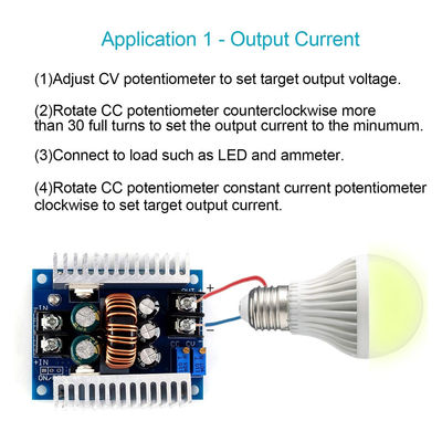 300 Вт 20 А постоянного тока- постоянного тока Buck Converter Step Down Module с ограничивающим диапазоном тока 0,2-20 А