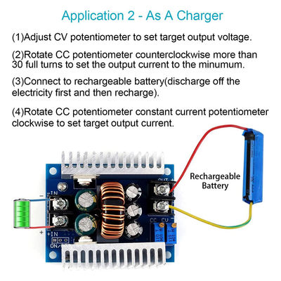 300 Вт 20 А постоянного тока- постоянного тока Buck Converter Step Down Module с ограничивающим диапазоном тока 0,2-20 А