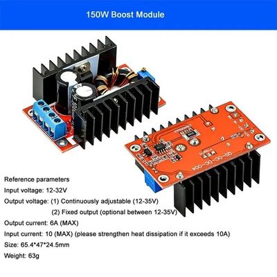 DC-DC 9A 300W Buck Converter 150W Boost Converter от 5-40в до 1,2-35в Модуль питания