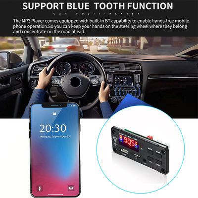 Модуль автомобильного аудиоусилителя Bluetooth 5.0 мощностью 50 Вт с USB TF FM-радио и каналами 5.0