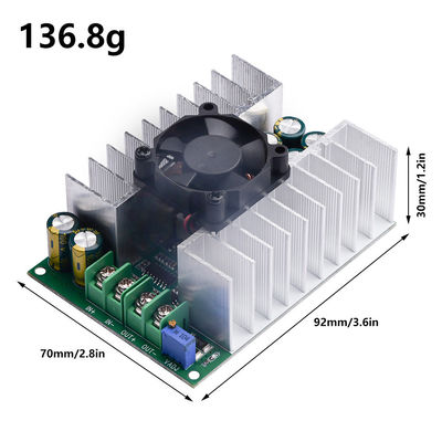 Регулируемый модуль Step Down мощностью 500 Вт для стандартного монтажа DC-DC CC CV Buck Converter
