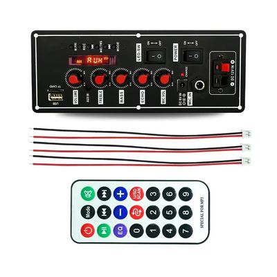 2x15W Bluetooth Amplifier Board с MP3 декодером FM радио и Bluetooth 5.0 модулем аудиоусилителя