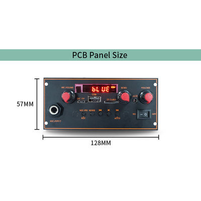 2x10W 3.7V True Stereo Bt Trolley Стерео материнская плата MP3 декодер Усилительная плата с микрофонной функцией
