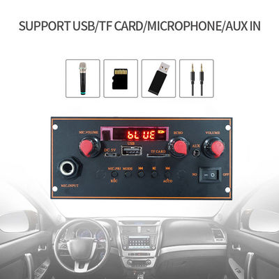 2x10W Bluetooth 5.0 Стерео материнская плата с MP3 декодером и FM радио функцией