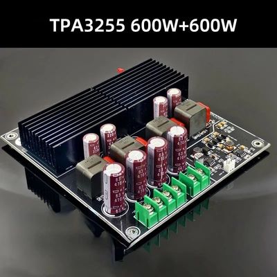 SAMP-200 HIFI Dual Core TPA3255 600W цифровой усилитель мощности класса D для профессионального аудио