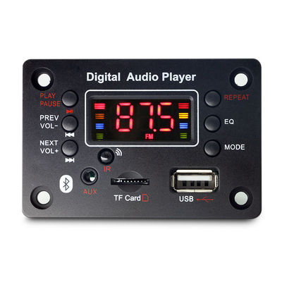 Bluetooth MP3 Decoder Board с функцией звукозаписывателя USB FM Radio поддерживает использование WAV и экран Да