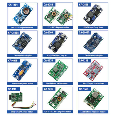 20 Вт постоянного тока с регулируемой настройкой Step Up Down XL6009 Модуль питания Boost Converter
