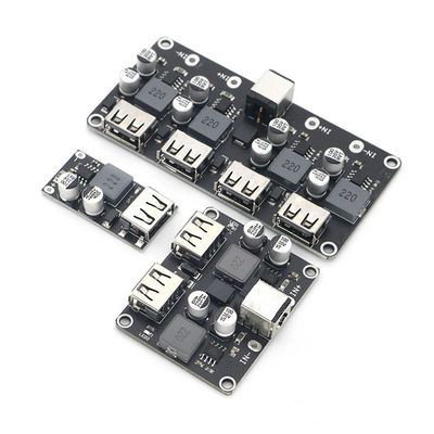 Пакет преобразователя Boost Dual USB Step Down Модуль питания QC3.0 QC2.0 6-32V 9V 12V 24V