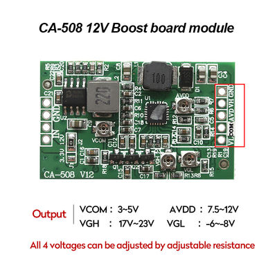 Creatall CA-508 Модуль повышающей панели 24V Выходное напряжение 12V Повышение LCD LED TCON панели