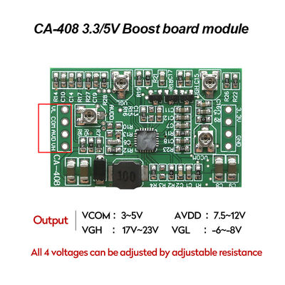 Picture Creatall CA-408 Интегрированная LCD TCON-карта 5v DC-DC Buck Boost Module с 4 регулируемыми светодиодными телевизорами питания VGL VGH VCOM.AVDD
