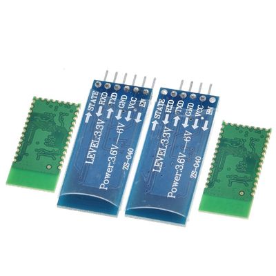 Модуль беспроводного Bluetooth HC-05 HC-06 RF-передатчик с частотой 2.4G 3.3V TTL Level и преобразователем UART диапазона 10 метров