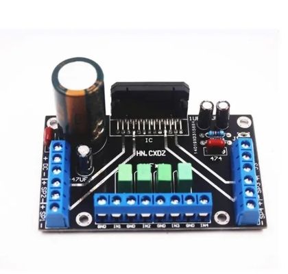 Мощная панель усилителя аудио TDA7388 DC 12V четырехканальный 4 x 41W для ПК и автомобиля