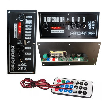 10W 20W Pull Rod Sound Power MP3 Player Trolley Speaker BT Amplifier Board с микрофоном
