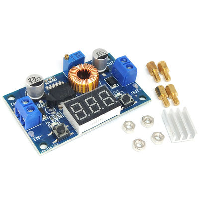 Стандартный монтажный тип XL4015E Buck Module 5A 75W с дисплеем напряжения 66*39*18 мм