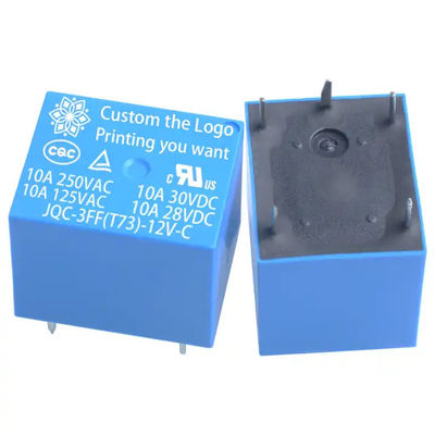 Печатная пластина с мини электромагнитным реле T73 мощность 10A 10amp 1 Co Dc 5V 12V 24 24V 24vdc 4 Pin 5pines 5 Pines