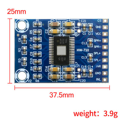 Домашний усилитель TPA3116D2 Аудиокарта DC 12V-24V 2x50W Двухканальный мини цифровой усилитель класса D