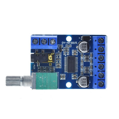 30Wx2 мощность Стерео цифровой усилитель 12V/24V источник питания DIY DY-AP3015 Аудиокарта