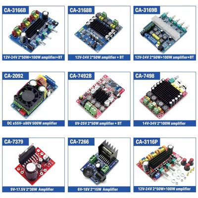 TPA3116D2 Digital Power Amplifier Board с 100 Вт субвуфером BT 5.0 и выходом 2 * 50 Вт + 100 Вт