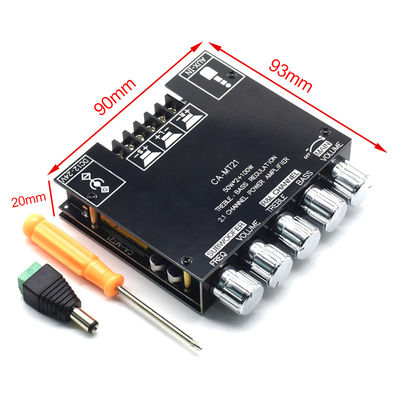 CA-MT21 2.1 канал BT 5.0 Субвуфер Усилительная панель 2*50W+100W 12-24V AMP+BT