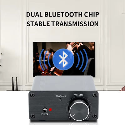 TPA3116 Цифровой усилитель стерео HiFi класса D мощностью 100 Вт с Bluetooth 5.0 и корпусом из алюминиевого сплава