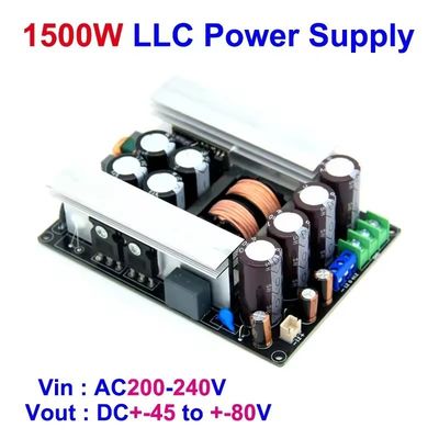 1500W LLC 5-управленный коммутационный модуль питания Клуба монтажа AC DC преобразователь для цифрового аудиоусилителя LLC-1500W