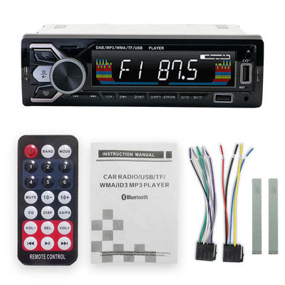 Универсальное автомобильное радио 60Wx4 Srereo MP3 Player FM Receiver Radio Stereo Audio Music USB/SD с встроенным входом Dash AUX