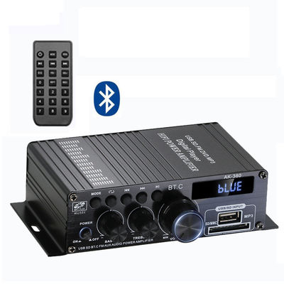 AK-380 2.0-канальный аудиоусилитель Bluetooth v5.0 с выходной мощностью 100–300 Вт для домашнего кинотеатра