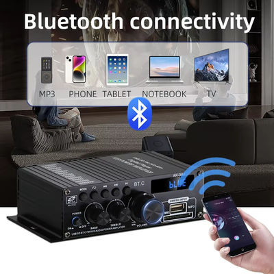 AK-380 2.0-канальный аудиоусилитель Bluetooth v5.0 с выходной мощностью 100–300 Вт для домашнего кинотеатра