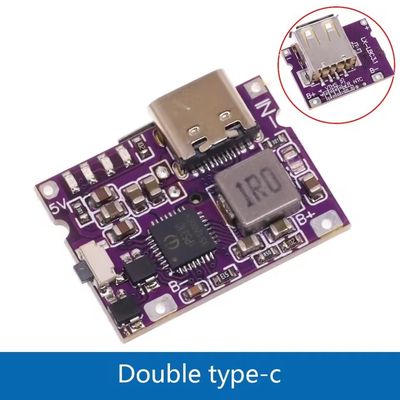 IP5310 Модуль питания Step-Up Type-C USB Boost Converter 5V 4.2V 3A Зарядная панель литиевой батареи с светодиодным индикатором
