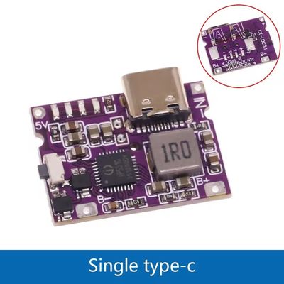 IP5310 Модуль питания Step-Up Type-C USB Boost Converter 5V 4.2V 3A Зарядная панель литиевой батареи с светодиодным индикатором