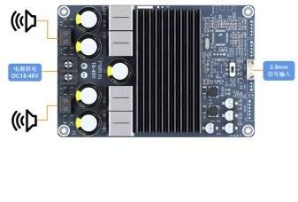 TPA3255 2x300W Высокая мощность Двухканальный стерео аудиоусилитель Цифровая панель усилителя мощности