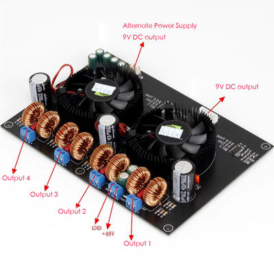TPA3255 2.0 канал цифровой класс D HiFi аудиоусилителя 600 Вт * 2 высокомощная плата для энтузиастов и приемников