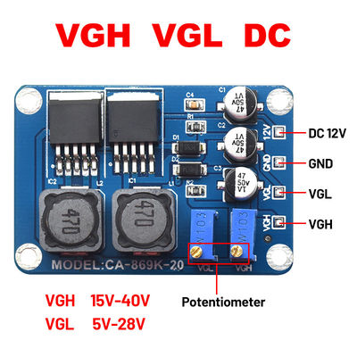 CA-869K Vgh Vgl DC Ремонтный модуль платы преобразователь Tcon Изменение напряжения Модифицировать регулятор Led Lcd Tv Panel Ремонтный инструмент