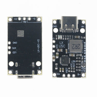 Тип-С USB 2/3S BMS 15W 8.4V 12.6V 1.5A Модуль повышения зарядки литийных батарей с сбалансированной поддержкой Быстрая зарядка с индикатором