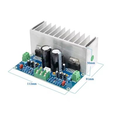 Высокопроизводительный класс D двойной аудиоусилитель AC12-32V 2 * 100W TDA7293 Стерео цифровой усилитель для динамиков